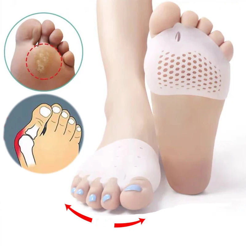 Soft Silicone Toe Separator – Bunion & Hallux Valgus Corrector