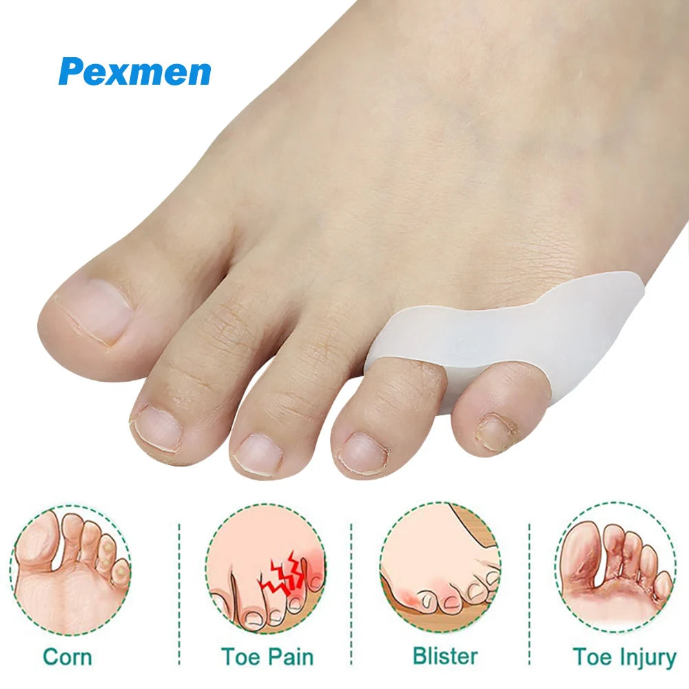 Toelia – Gel Little Toe Separator for Pain & Callus Relief