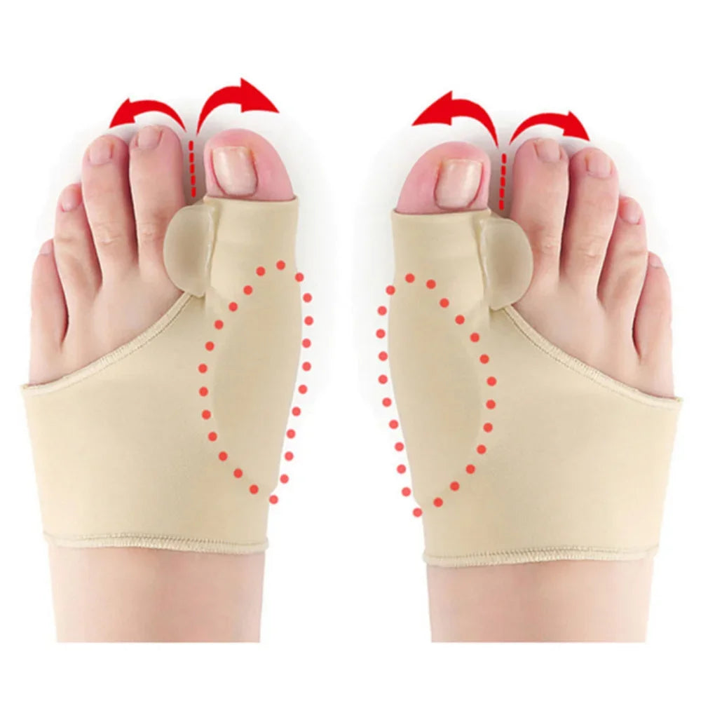 Toelia – Soft Fabric Toe Separator for Bunion & Toe Alignment