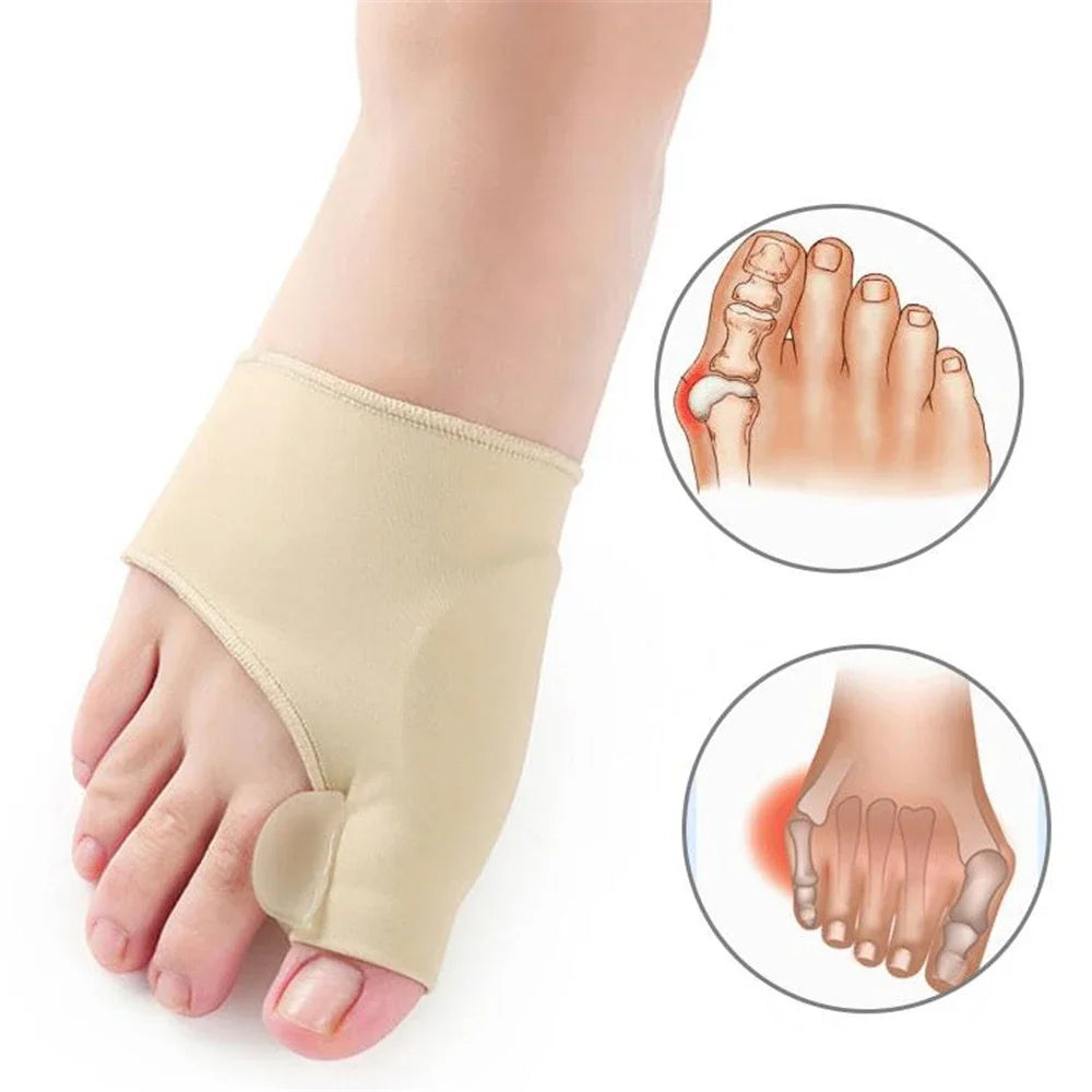 Toelia – Soft Fabric Toe Separator for Bunion & Toe Alignment