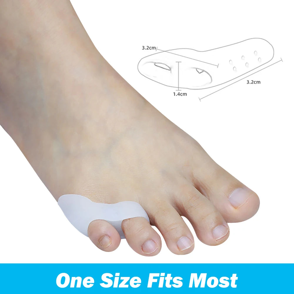 Toelia – Gel Little Toe Separator for Pain & Callus Relief