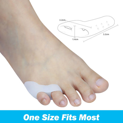 Toelia – Gel Little Toe Separator for Pain & Callus Relief
