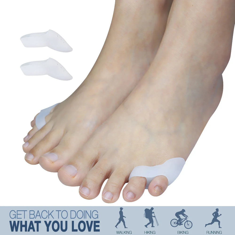 Toelia – Gel Little Toe Separator for Pain & Callus Relief