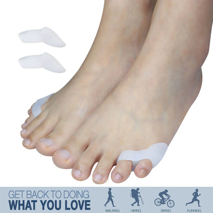 Toelia – Gel Little Toe Separator for Pain & Callus Relief