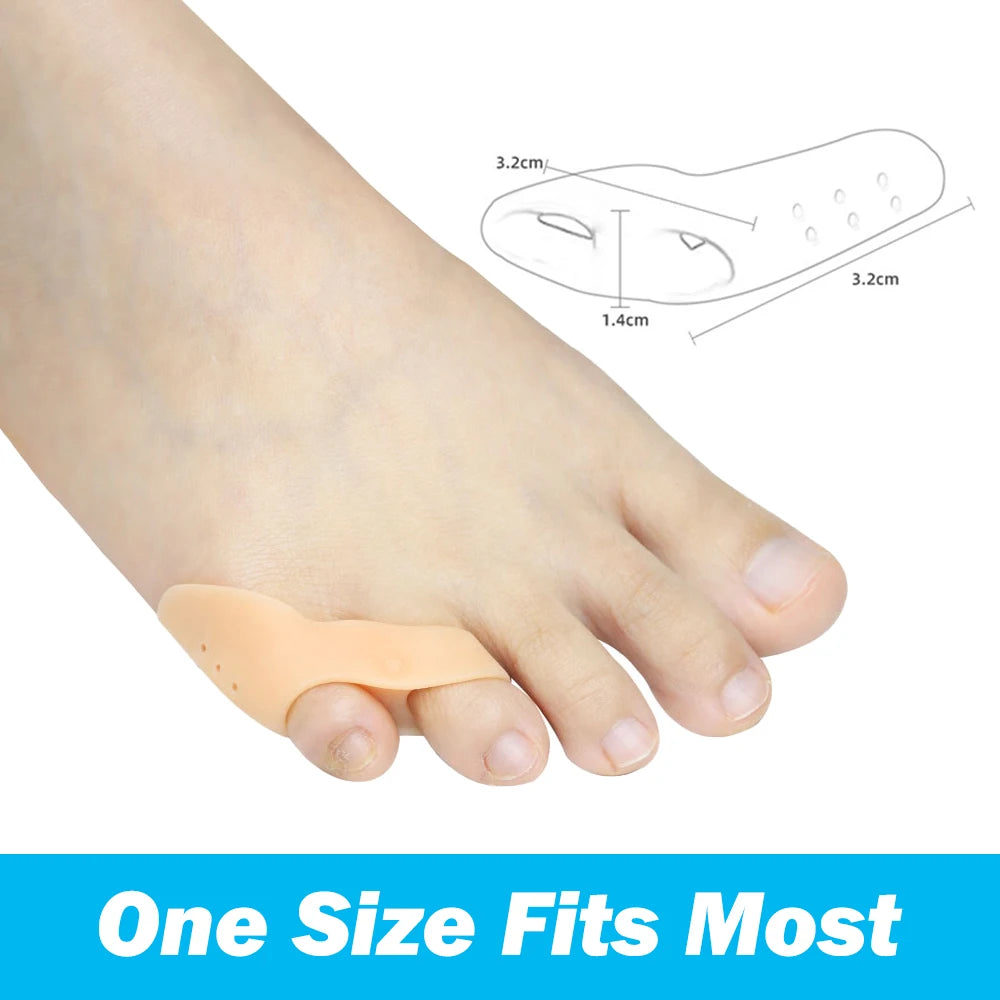Toelia – Gel Little Toe Separator for Pain & Callus Relief