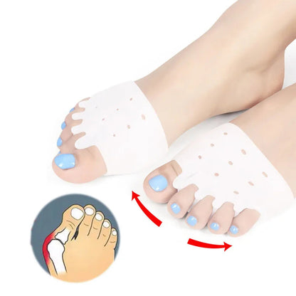 Soft Silicone Toe Separator – Bunion & Hallux Valgus Corrector